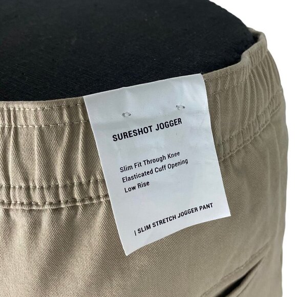ZANEROBE Men's Sureshot Jogger Sandstone US 36 - Picture 9 of 14
